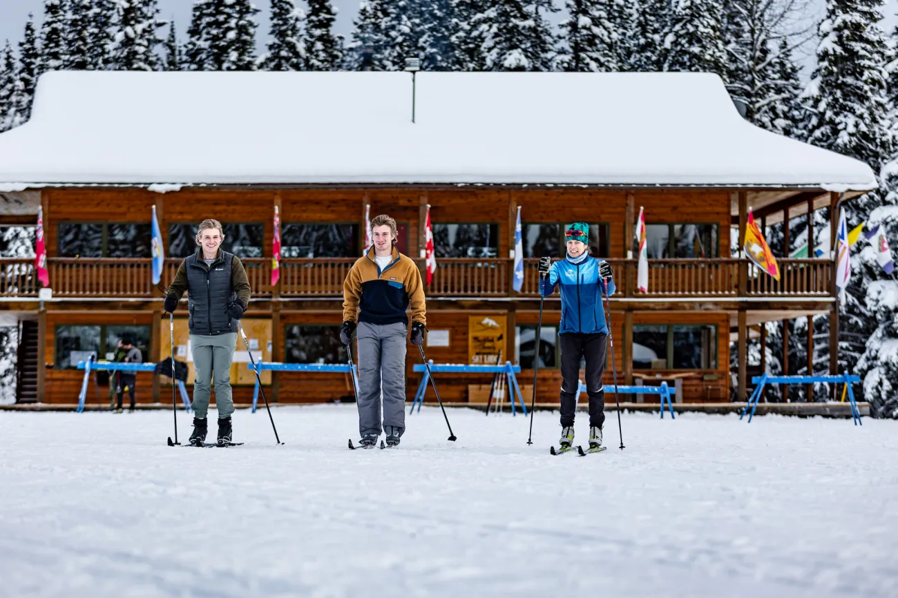 cross-country skiing at Bulkley Valley Nordic Centre