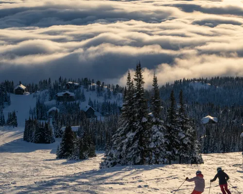 Hudson Bay Mountain Resort Smithers BC skiing inversion